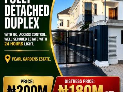 Houses, Duplex Detached, Sale, Pearl Gardens Estate, Sangotedo, Lagos State