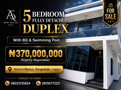 Houses, Duplex Detached, Sale, Sangotedo, Lagos State