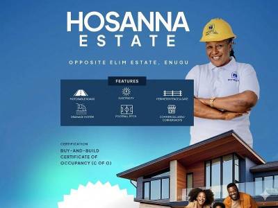  Hosanna Estate, Ibagwa Nike (Opposite Elim Estate) Enugu