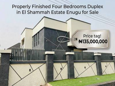 Houses, Duplex Detached, Sale, Enugu, Enugu State